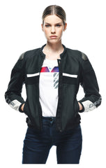 Geacă Moto Piele Rapida Lady Dainese - Confort și Protecție Feminină