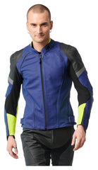 Geacă Moto Piele REKURV C-11.01 - Sportivă, Perforată