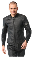 Geacă Moto Piele REKURV C-11.01 - Sportivă, Perforată