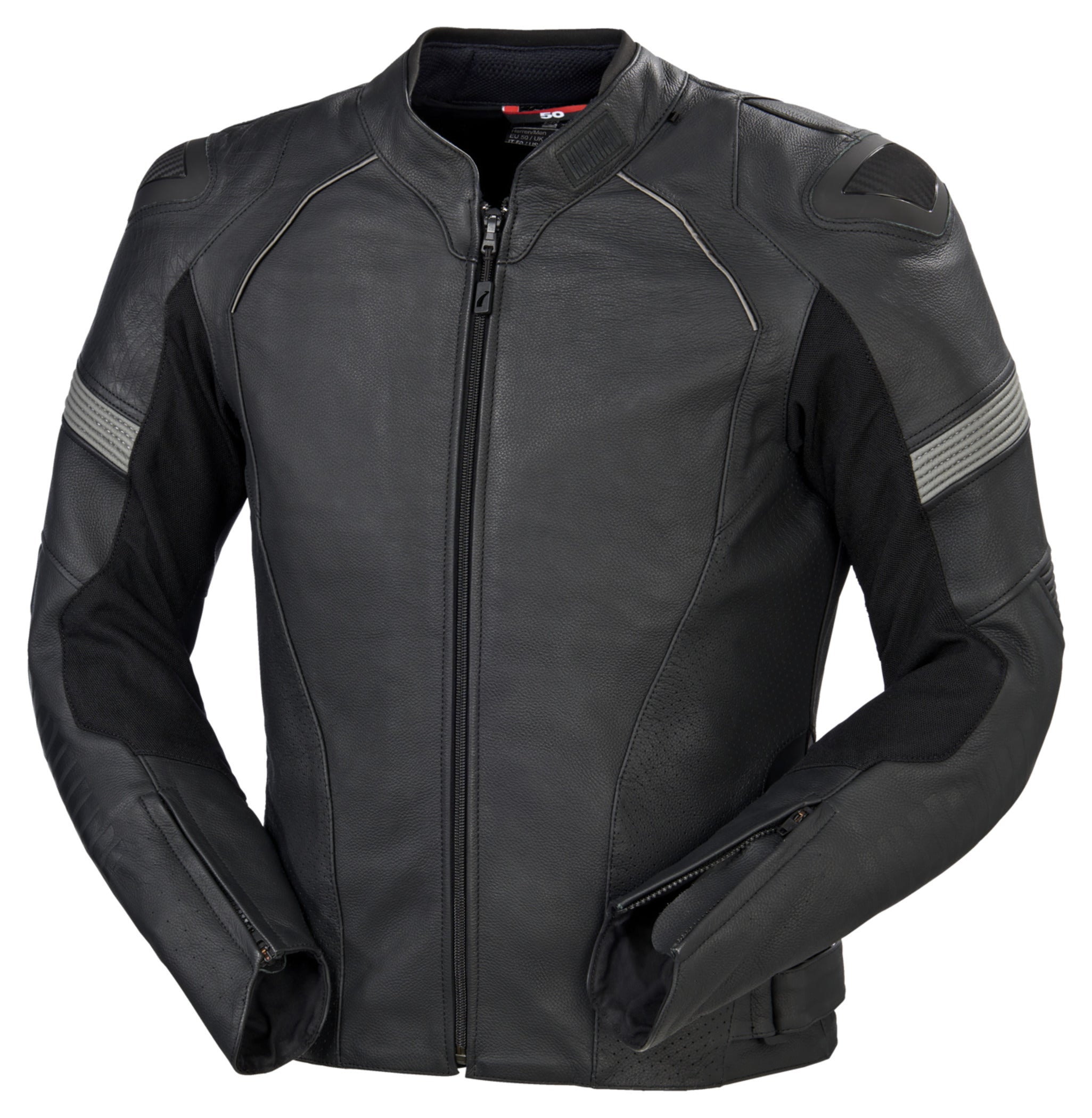 Geacă Moto Piele REKURV C-11.01 - Sportivă, Perforată