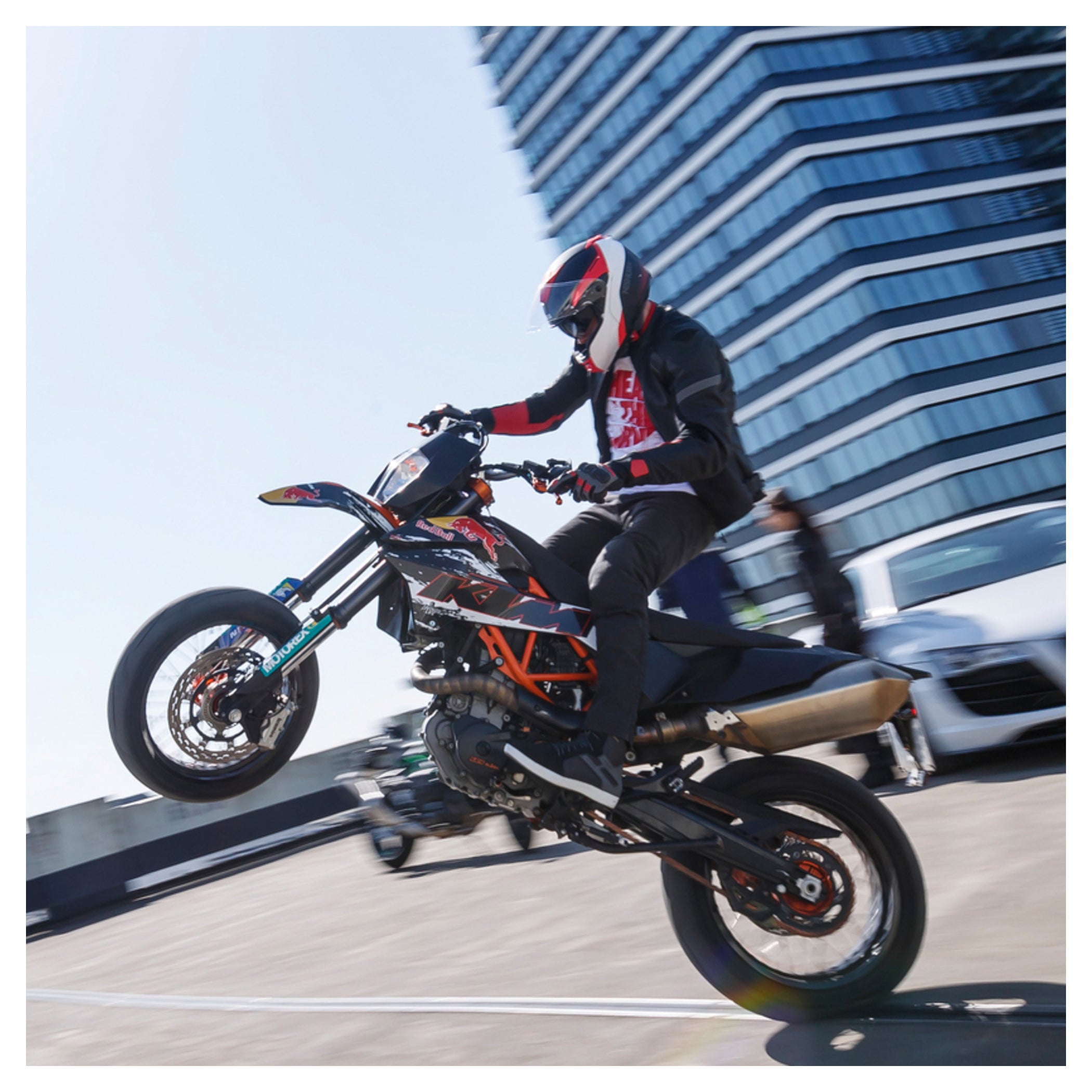 Geacă Moto Piele REKURV C-11.01 - Sportivă, Perforată