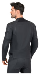 Geacă Moto Piele Rekurv C-11.07 Bărbați - Sportivă, Perforată