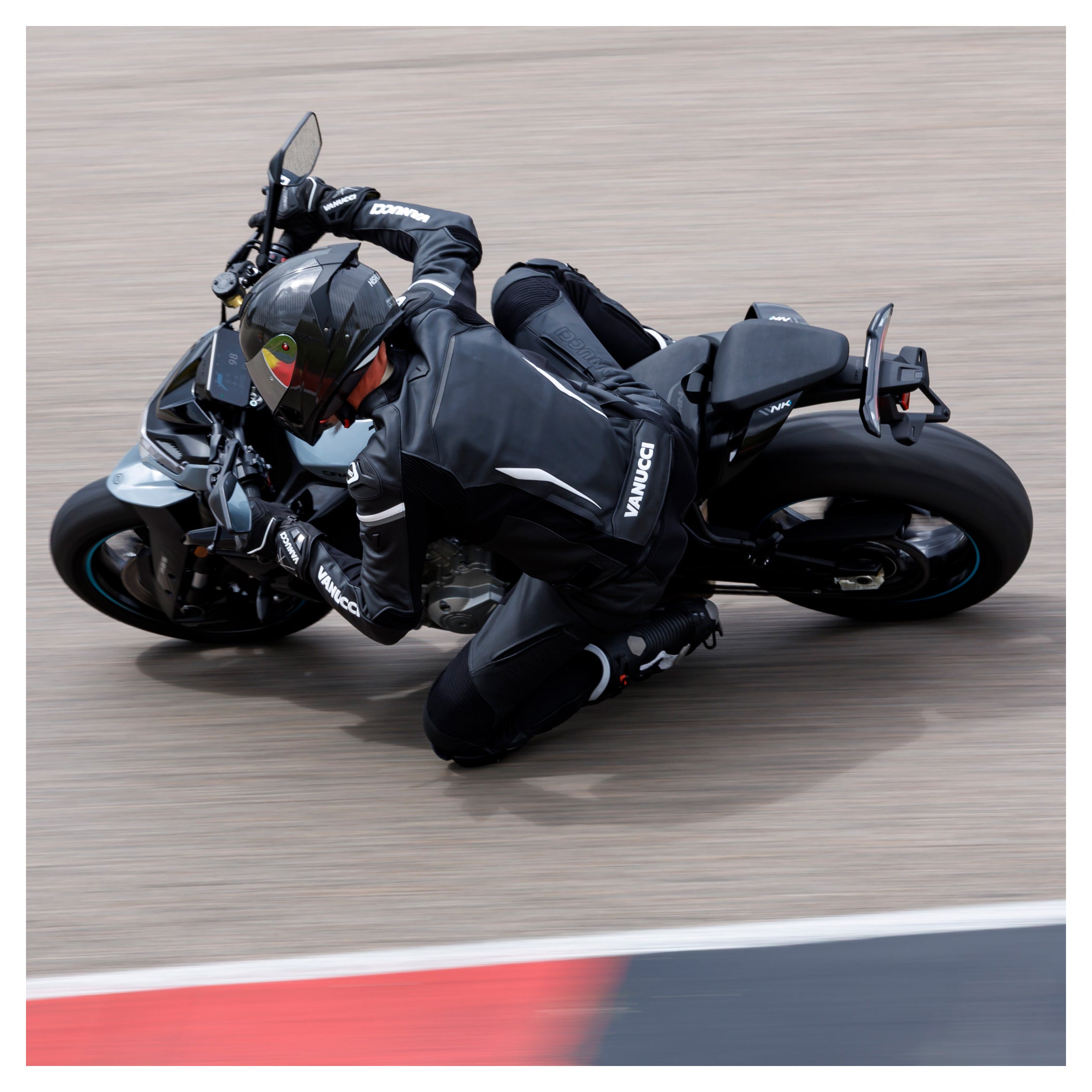 Geacă Moto Piele Sport Vanucci VSJ-5 Bărbați - Protecție AA
