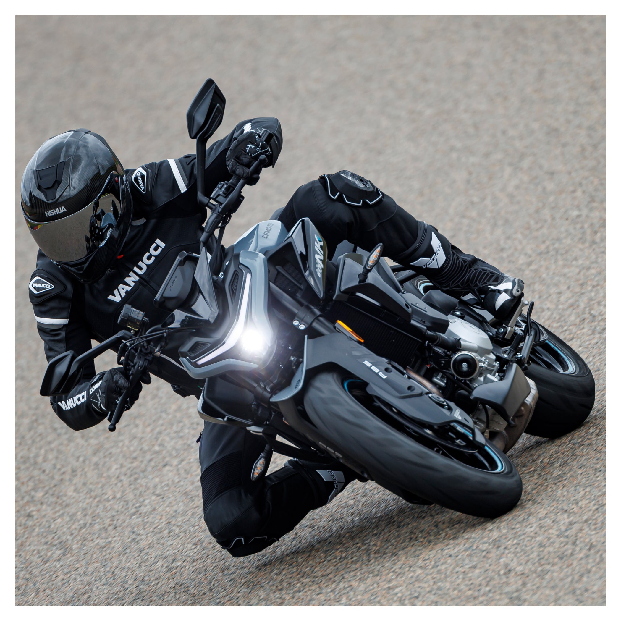 Geacă Moto Piele Sport Vanucci VSJ-5 Bărbați - Protecție AA