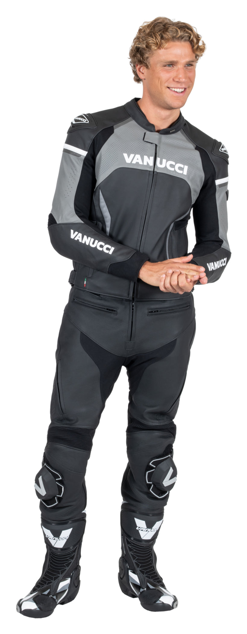 Geacă Moto Piele Sport Vanucci VSJ-5 Bărbați - Ventilație Excelentă