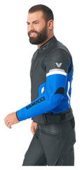 Geacă Moto Piele Vanucci VSJ-2 - Sportivă, Dinamică