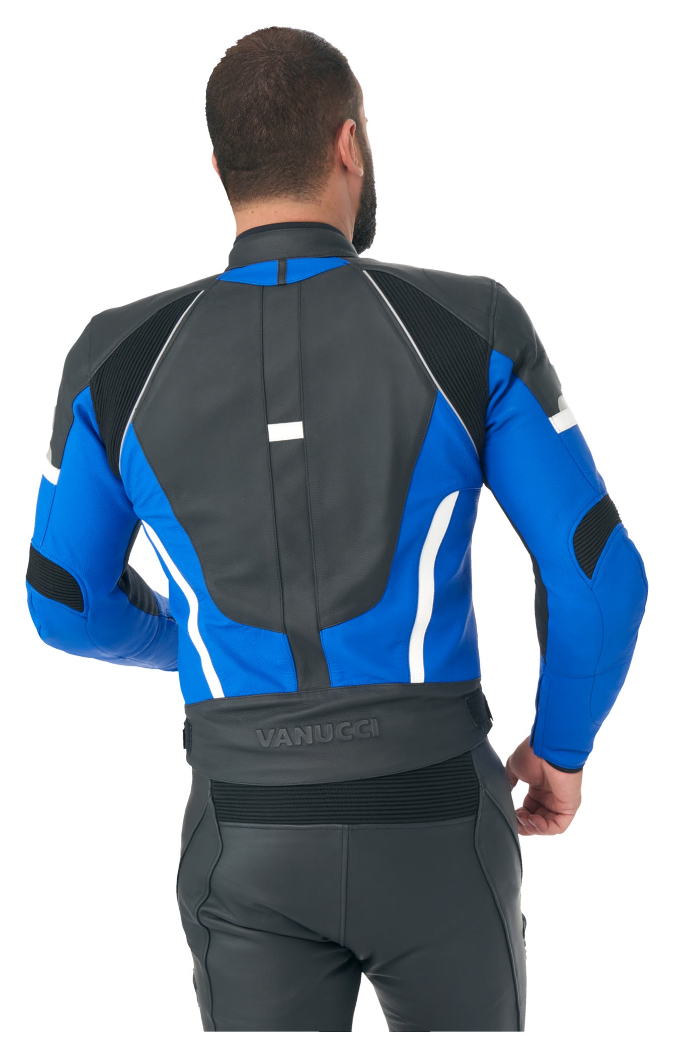 Geacă Moto Piele Vanucci VSJ-2 - Sportivă, Dinamică
