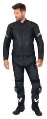 Geacă Moto Piele Vanucci VSJ-2 - Sportivă, Dinamică, Protecție AA