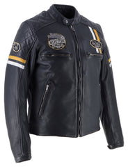 Geacă Moto Piele Von Dutch Race Now Helstons - Vintage, Impermeabilă