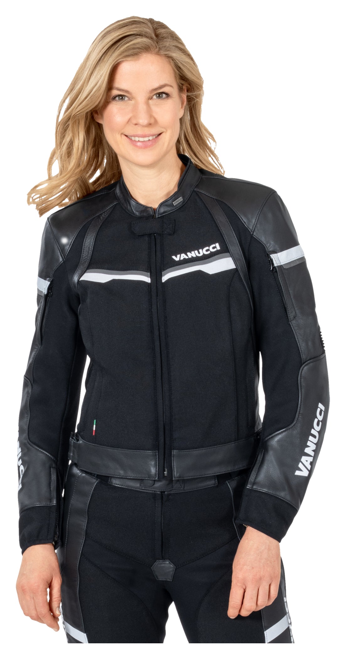 Geacă Moto Piele VSJ-6 Vanucci Damă - Sportivă, Ergonomică