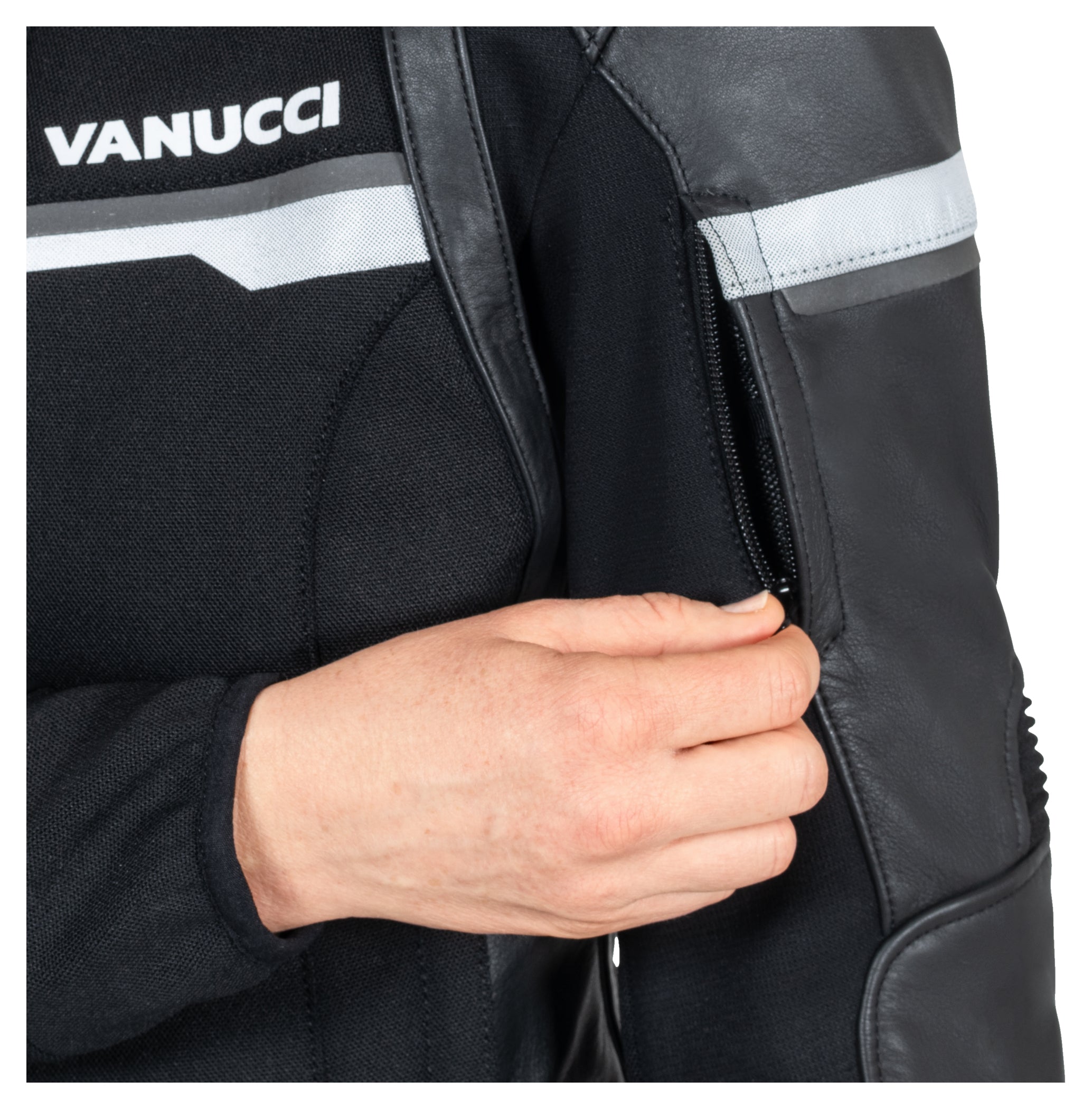 Geacă Moto Piele VSJ-6 Vanucci Damă - Sportivă, Ergonomică