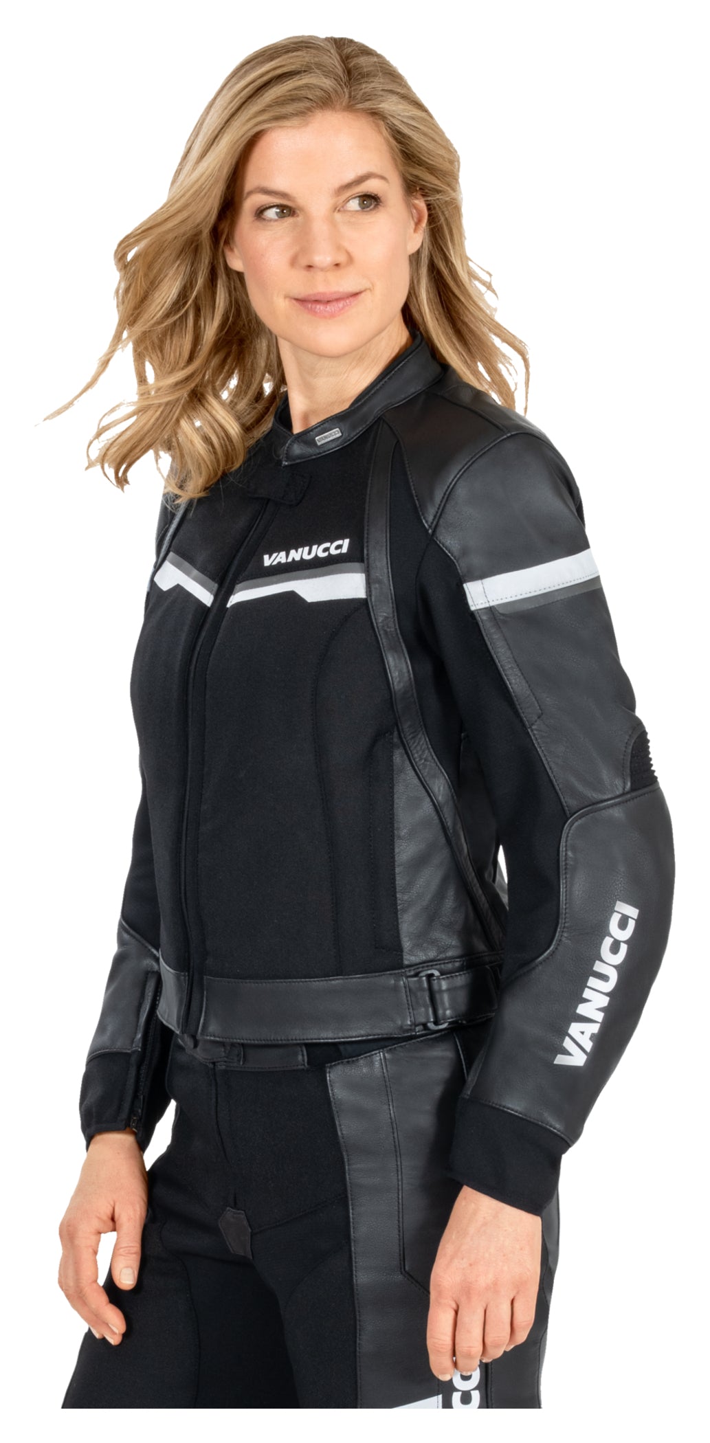 Geacă Moto Piele VSJ-6 Vanucci Damă - Sportivă, Ergonomică