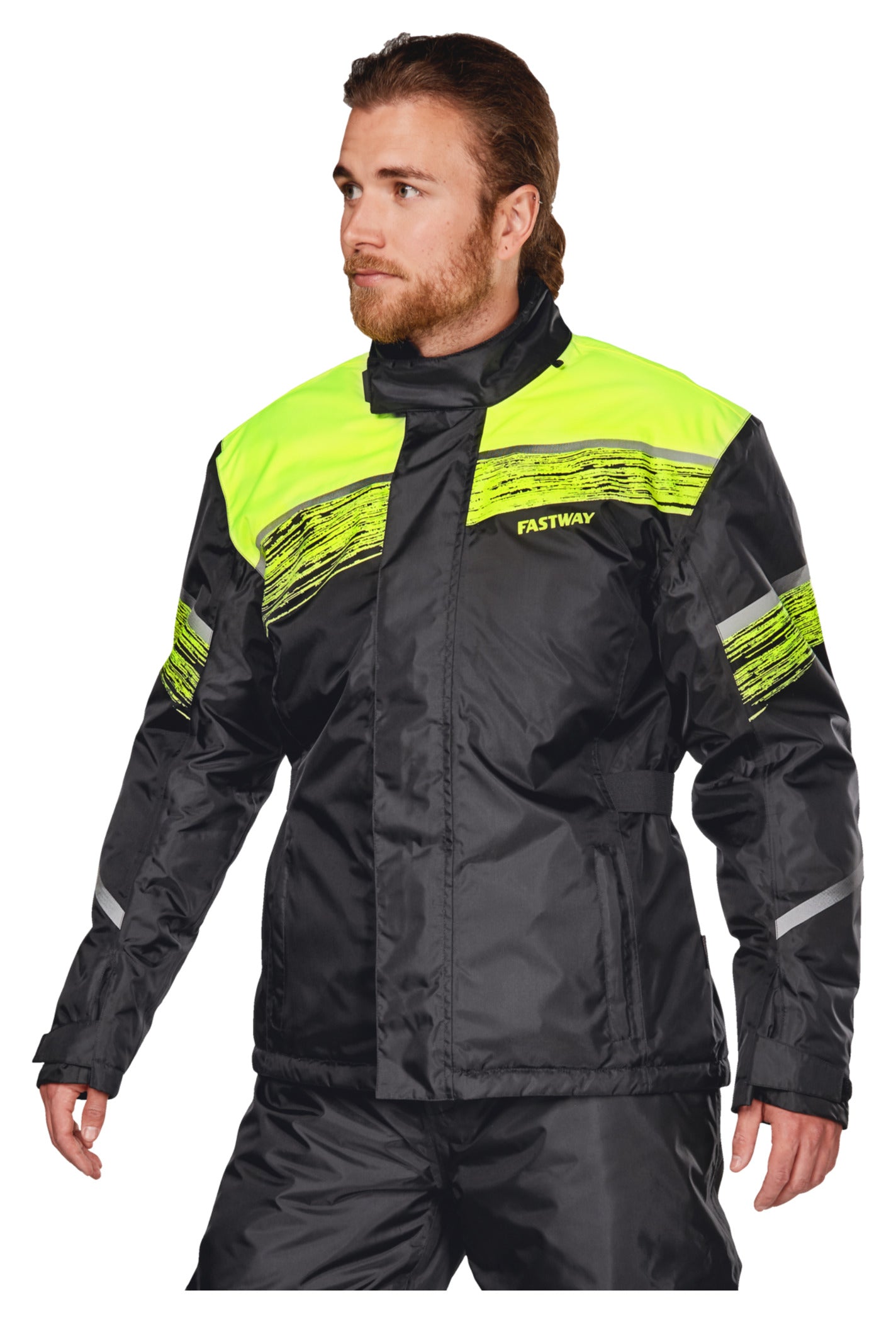 Geacă Moto Plouă Termică Fastway Uni 211 - Impermeabilă, Respirabilă