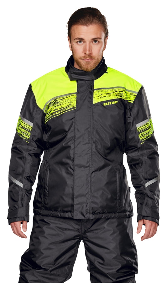 Geacă Moto Plouă Termică Fastway Uni 211 - Impermeabilă, Respirabilă