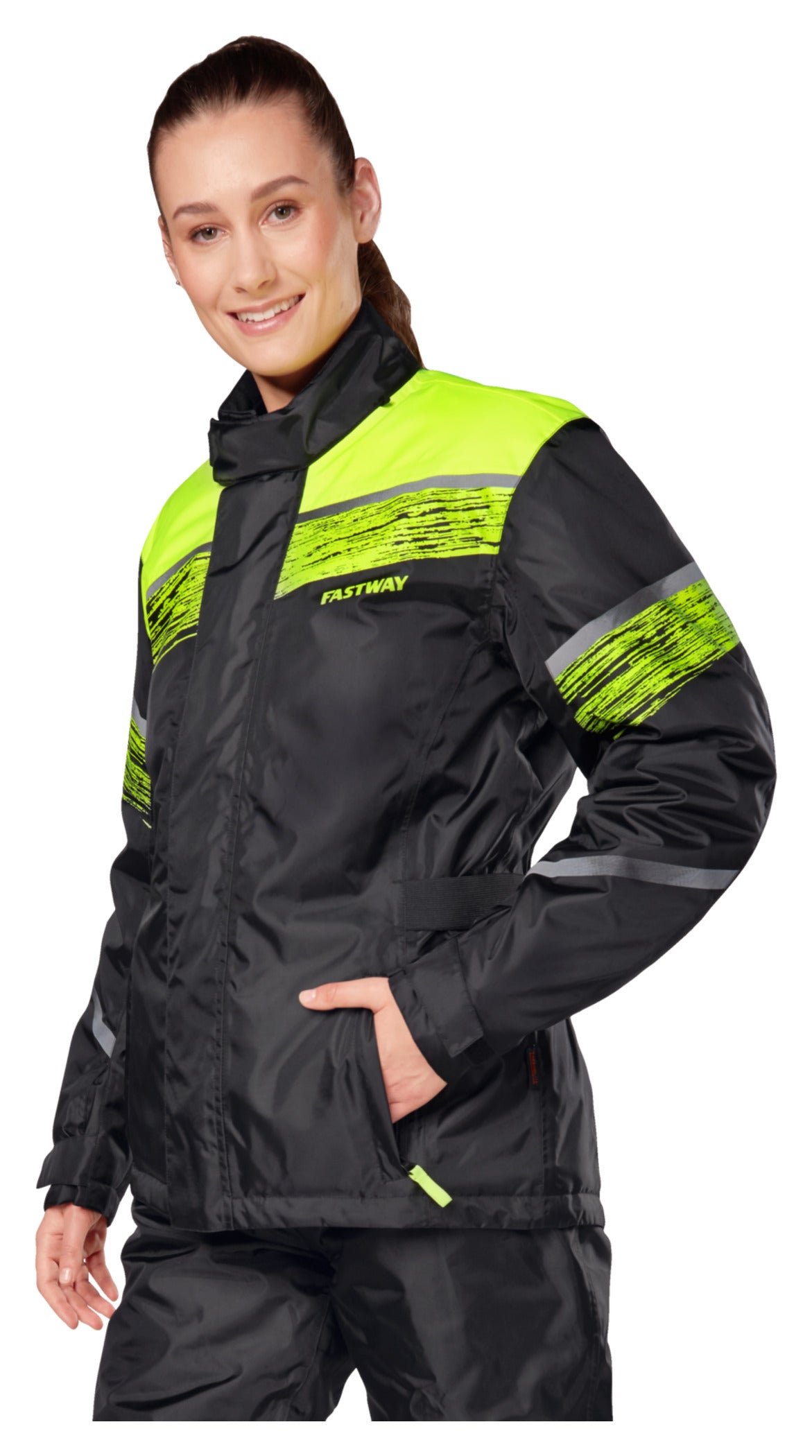 Geacă Moto Plouă Termică Fastway Uni 211 - Impermeabilă, Respirabilă
