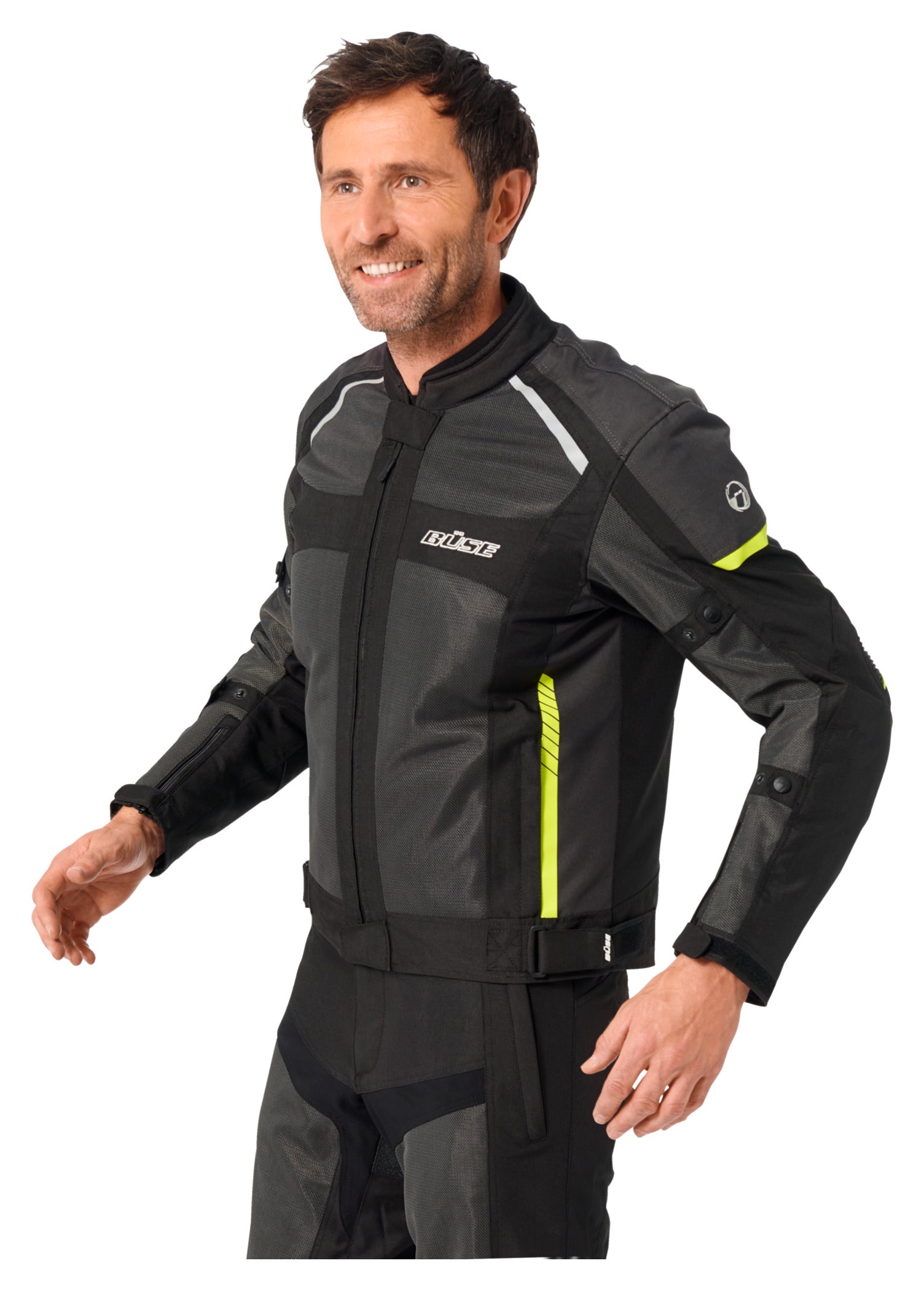 Geacă Moto Santerno Büse - Vară, Ventilație Excelentă