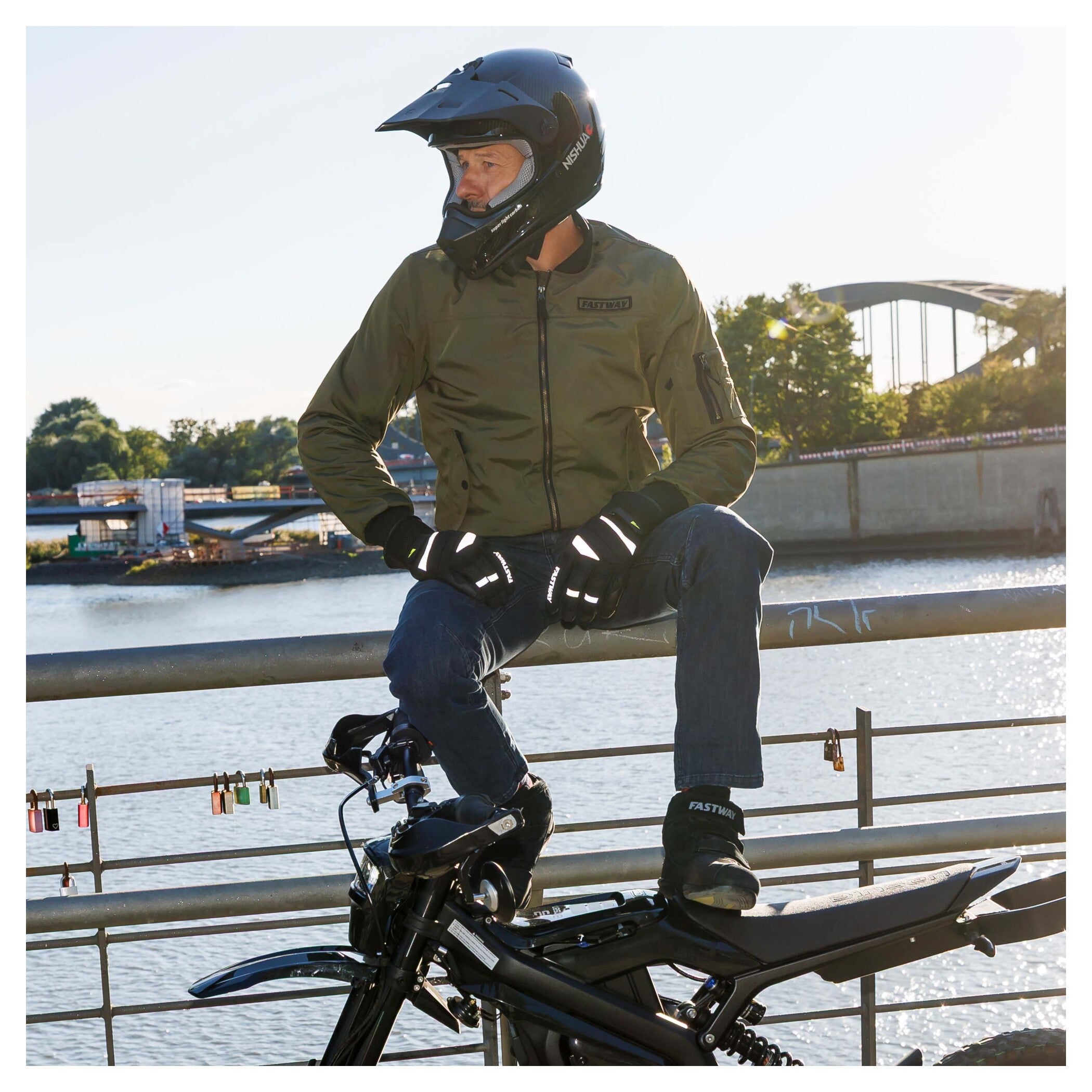 Geacă Moto T-2501 Fastway - Stil Casual, Protecție Clasa A