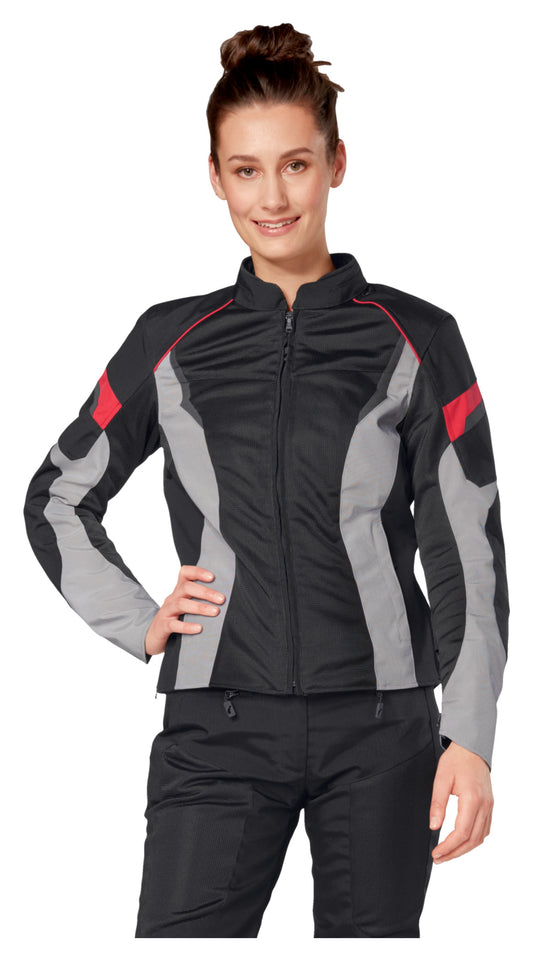 Geacă Moto Textil Damă Rekurv C-21.02 - Respirabilă, Protecții Nivel 2