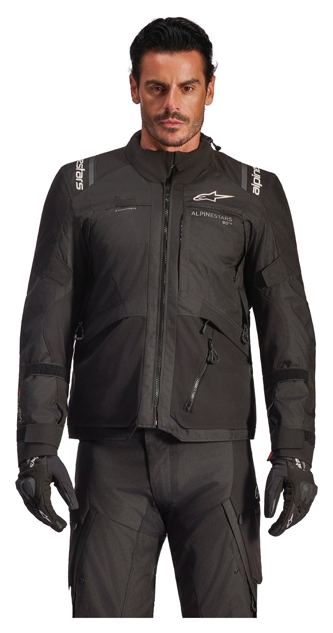 Geacă Moto Textilă Alpinestars Andes V4 Drystar - Impermeabilă, Protecții