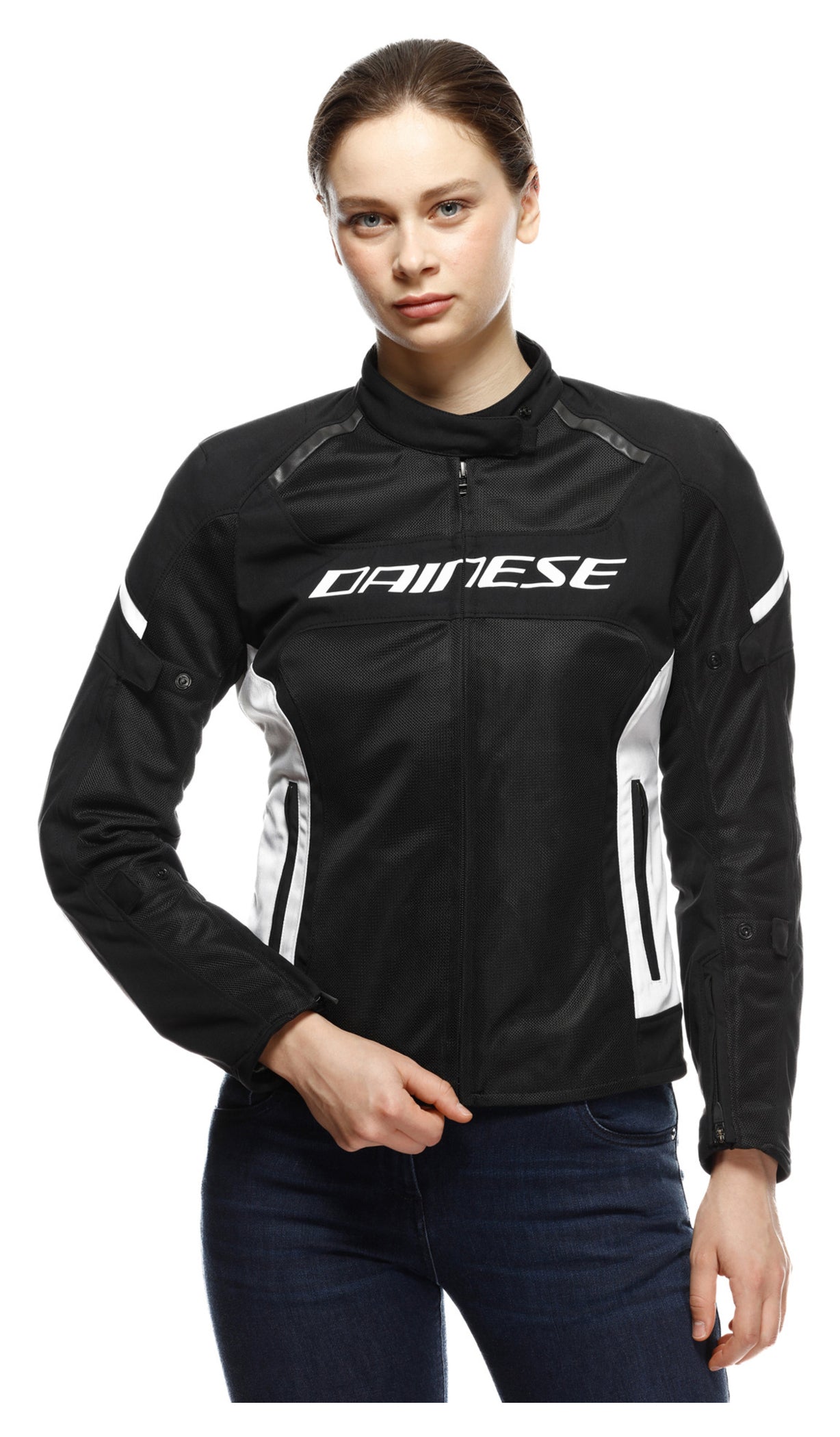 Geacă Moto Textilă Dainese Air Frame 3 Damă - Vară, Ventilație Maximă