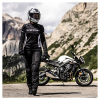 Geacă Moto Textilă Dainese Air Frame 3 Damă - Vară, Ventilație Maximă