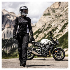 Geacă Moto Textilă Dainese Air Frame 3 Damă - Vară, Ventilație Maximă
