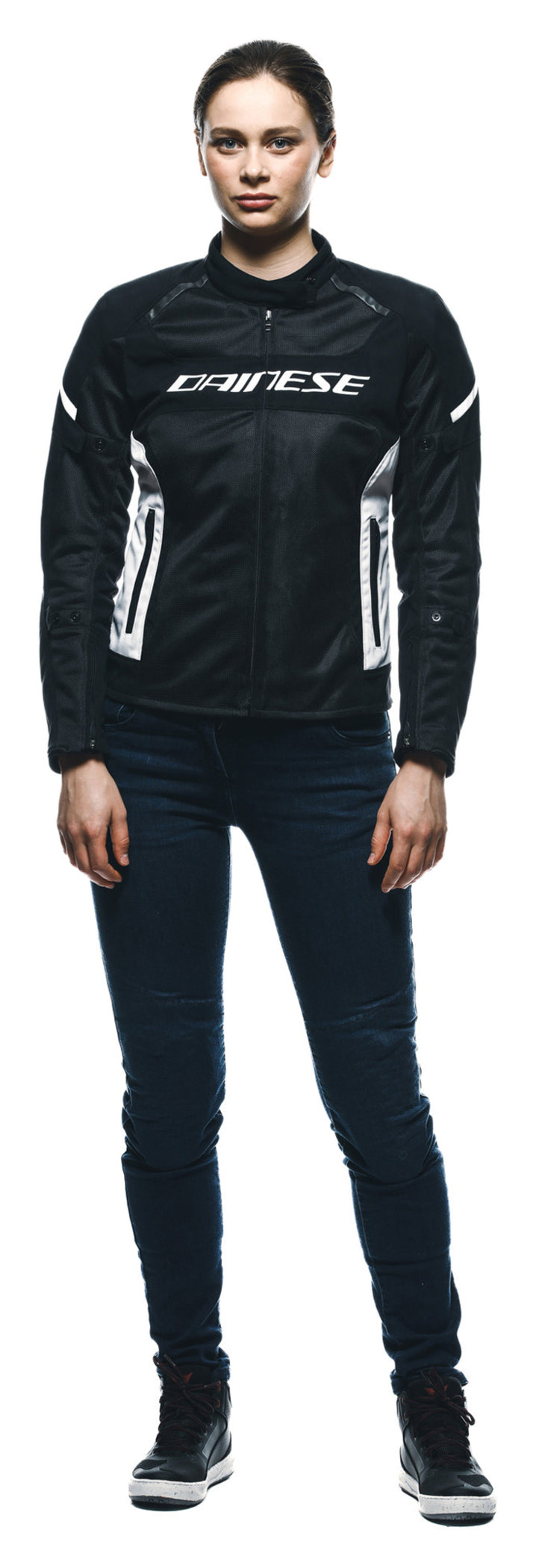 Geacă Moto Textilă Dainese Air Frame 3 Damă - Vară, Ventilație Maximă
