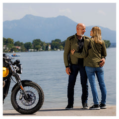 Geacă Moto Textilă Fastway City Women 201 - Urbană, Impermeabilă