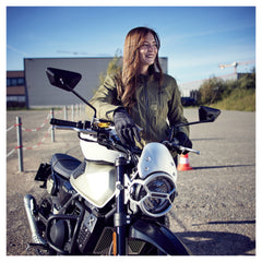 Geacă Moto Textilă Fastway City Women 201 - Urbană, Impermeabilă