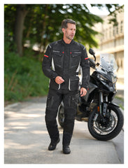 Geacă Moto Textilă Murano IV LE Büse - Impermeabilă, Protecții Nivel 2