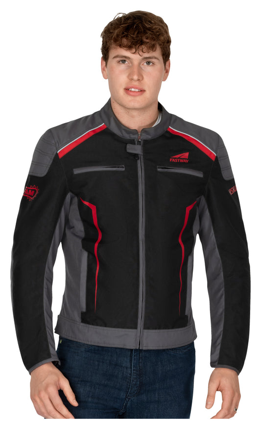Geacă Moto Textilă T-2212 Fastway - Sportivă, Protecții