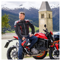 Geacă Moto Textilă T-2212 Fastway - Sportivă, Protecții