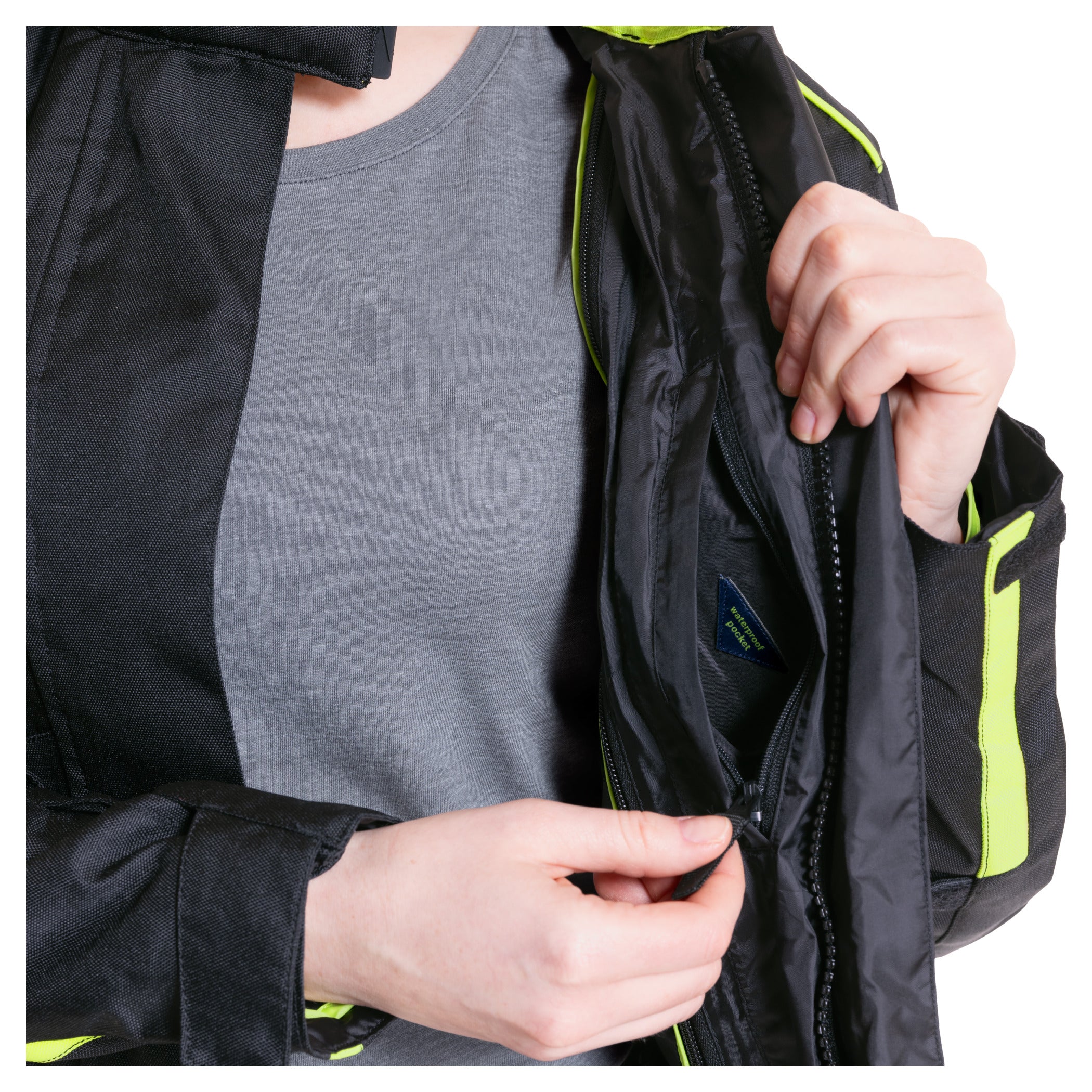 Geacă Moto Textilă Touring Women 211 Fastway - Impermeabilă, Respirabilă