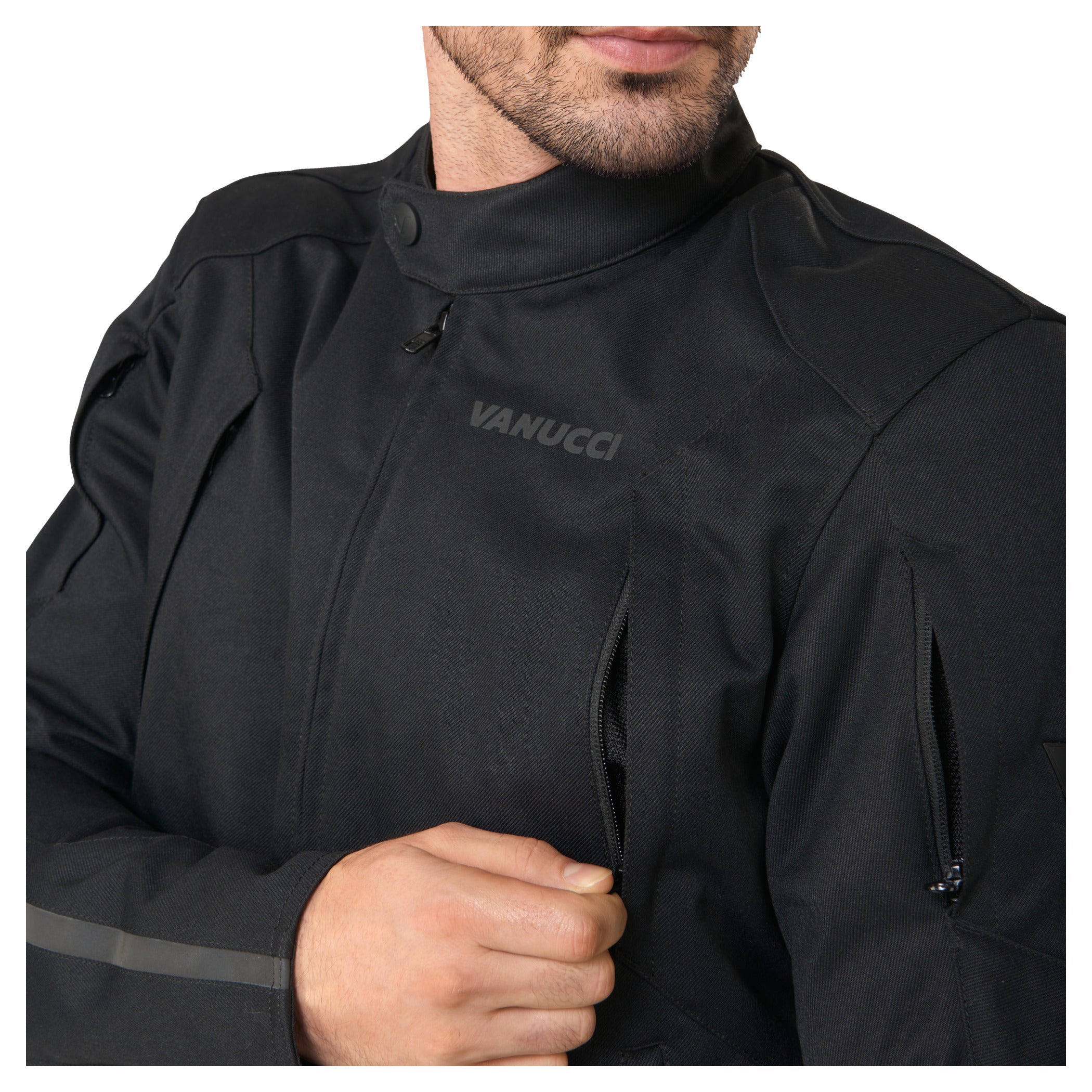 Geacă Moto Textilă VUJ-3 Vanucci - Design Modern, Protecție Clasa A