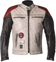 Geacă Moto Tracker Natural - Impermeabilă, Protecții Incluse