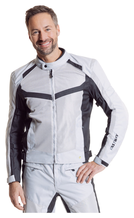 Geacă Moto Vară T-2202 Fastway - Ventilație Excelentă, Protecție Clasa A