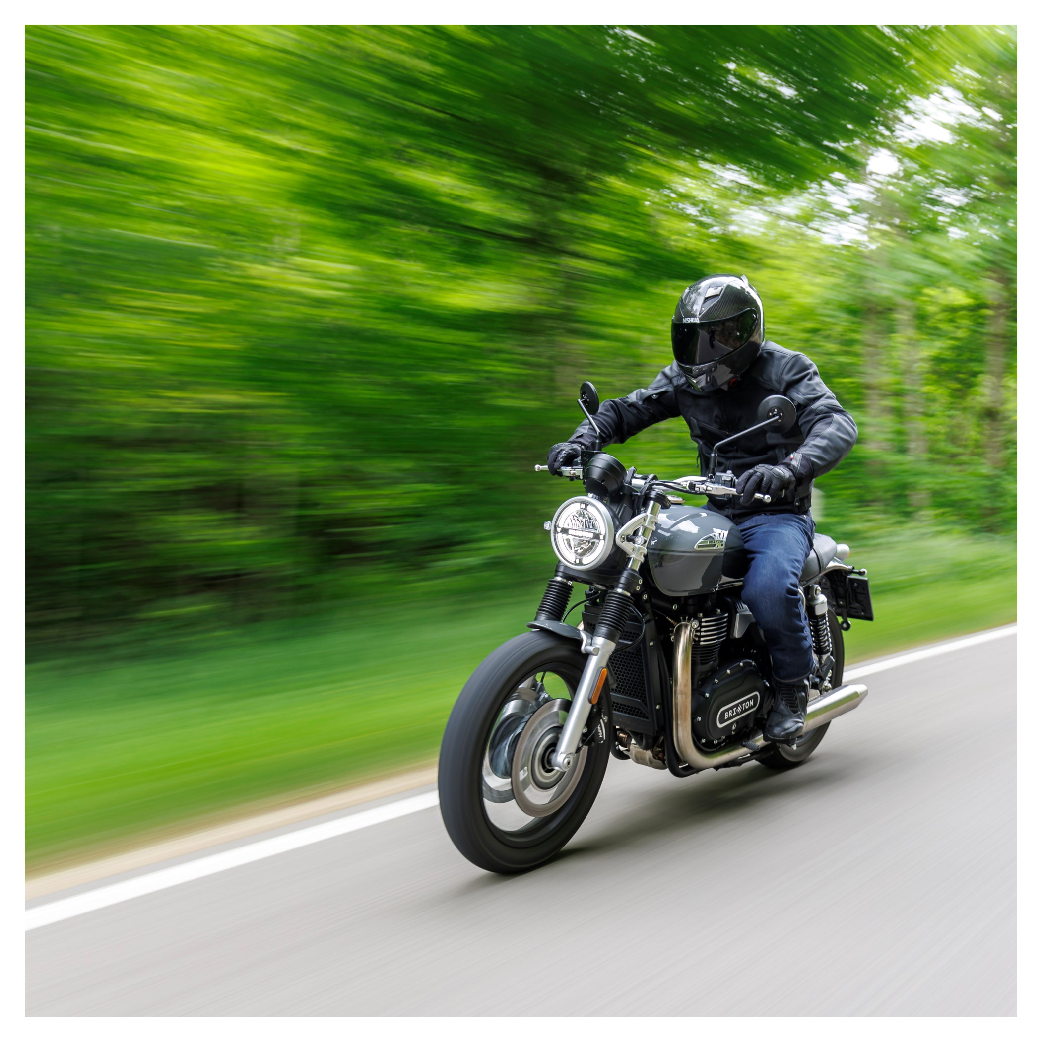 Geacă Moto VSJ-3 Vanucci - Piele & Softshell, Protecții Nivel 2