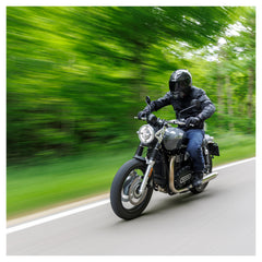 Geacă Moto VSJ-3 Vanucci - Piele & Softshell, Protecții Nivel 2