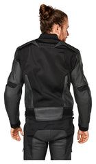 Geacă Moto VSJ-3 Vanucci - Piele & Softshell, Protecții Nivel 2