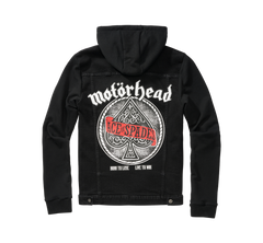 Geaca Motörhead Cradock Denim Negru Brandit - Stil Rock Autentic