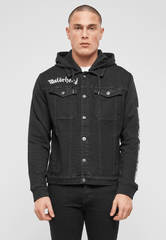 Geaca Motörhead Cradock Denim Negru Brandit - Stil Rock Autentic