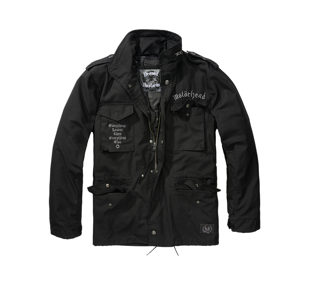 Geaca Motörhead M65 Classic Negru Brandit - Stil Iconic și Durabilitate