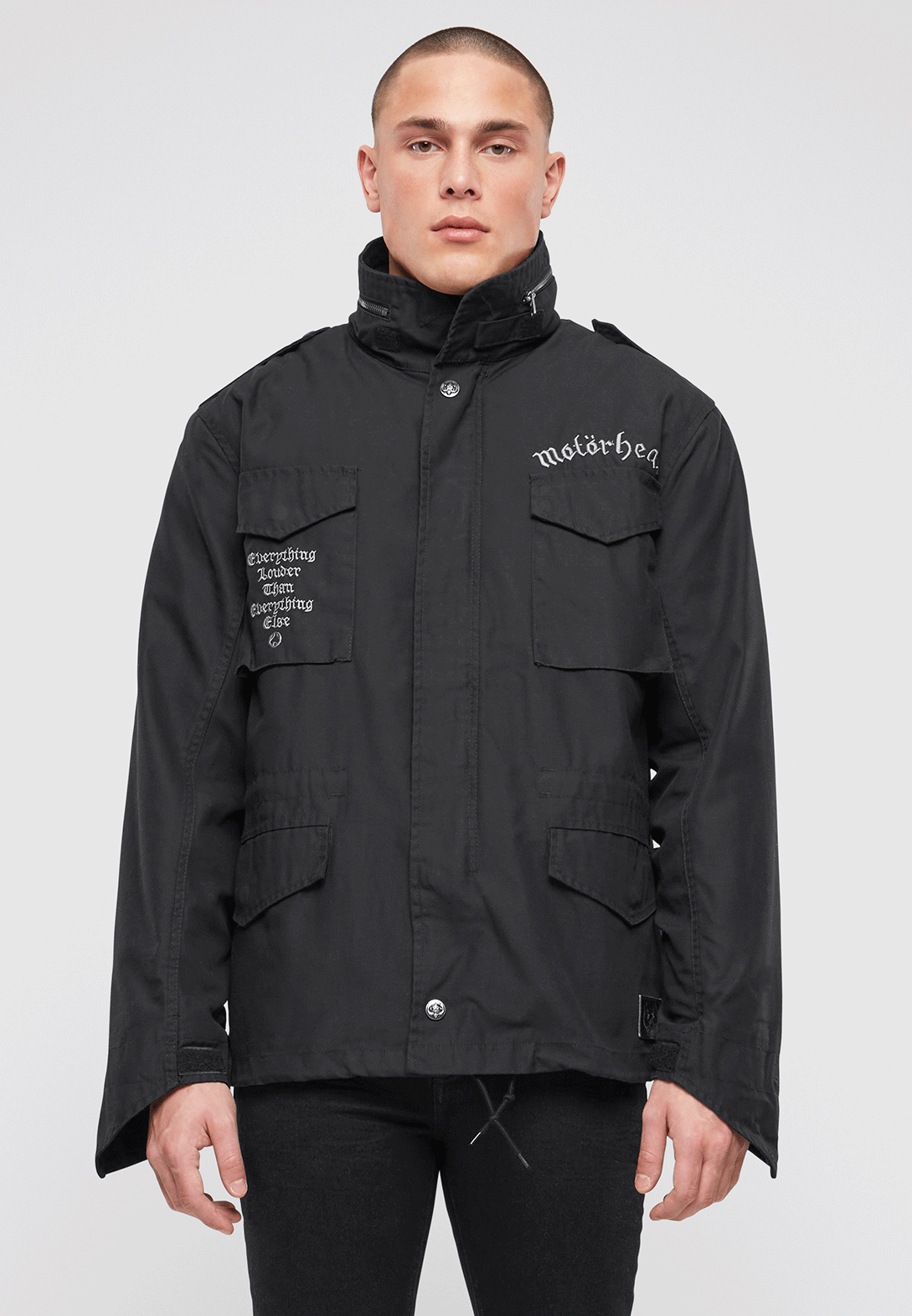 Geaca Motörhead M65 Classic Negru Brandit - Stil Iconic și Durabilitate