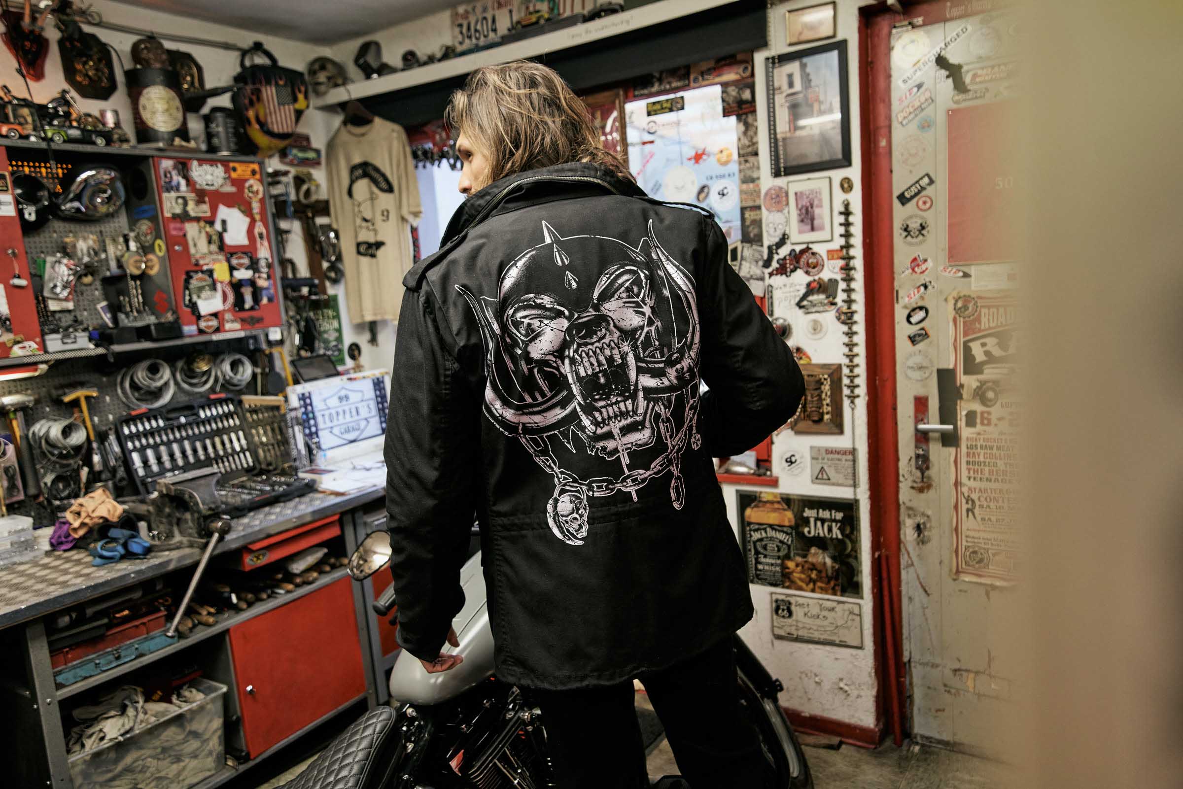 Geaca Motörhead M65 Classic Negru Brandit - Stil Iconic și Durabilitate