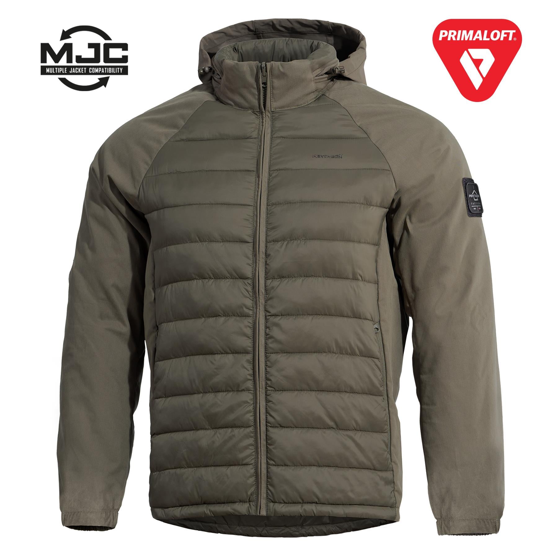 Geaca Neutron V2.0 Primaloft® Hybrid Jacket RAL7013 Pentagon Tactical - Performanță și Versatilitate Tactică