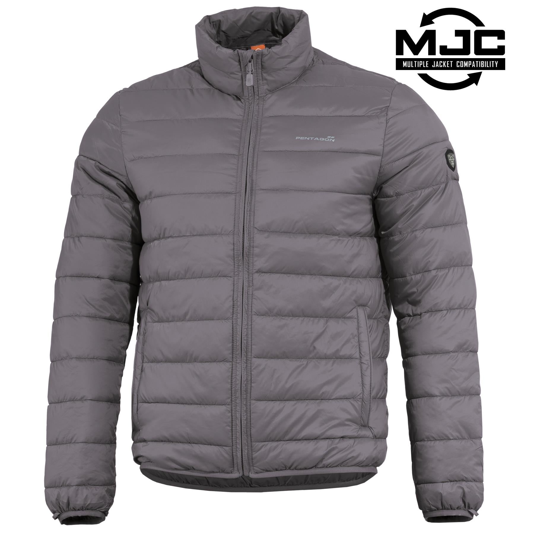 Geaca Nucleus Puffer Jacket Cinder Grey Pentagon Tactical - Protecție Termică Superioară și Confort Adaptabil