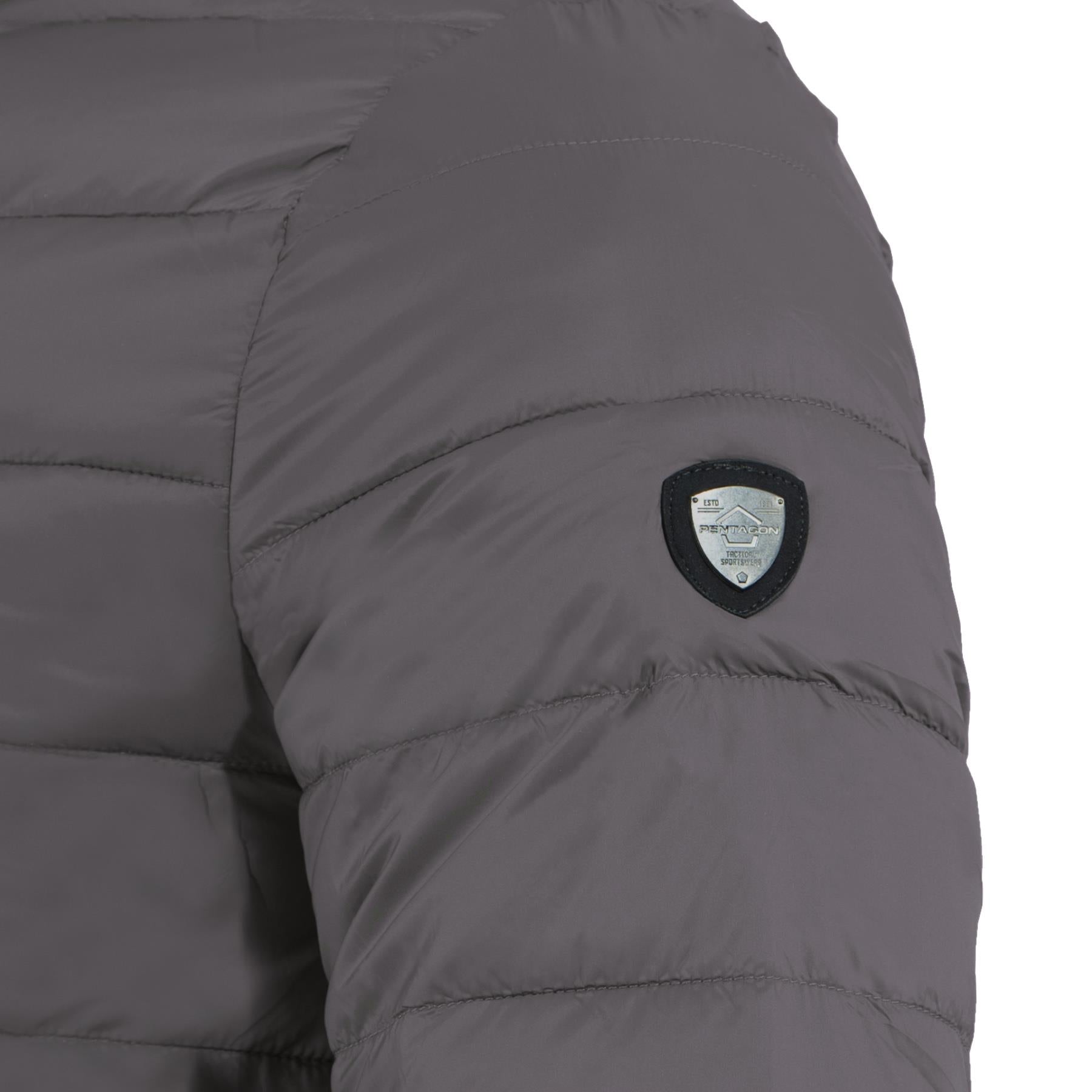 Geaca Nucleus Puffer Jacket Cinder Grey Pentagon Tactical - Protecție Termică Superioară și Confort Adaptabil