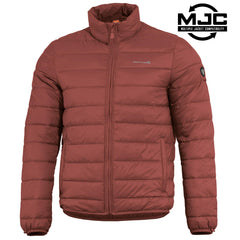 Geaca Nucleus Puffer Jacket Maroon Red Pentagon Tactical - Căldură Optimă și Rezistență Împotriva Intemperiilor