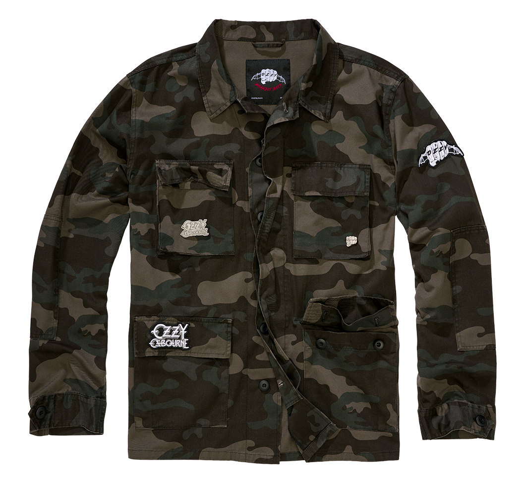Geaca Ozzy BDU Dark Camo Brandit - Durabilitate Esențială