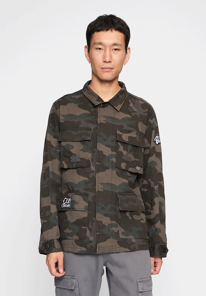 Geaca Ozzy BDU Dark Camo Brandit - Durabilitate Esențială